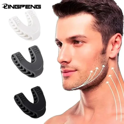 U Shape Jaw Exerciser New Facial Mouth Jawline Face Fitness Muscle Chew Ball Bite Breaker Training Equipment